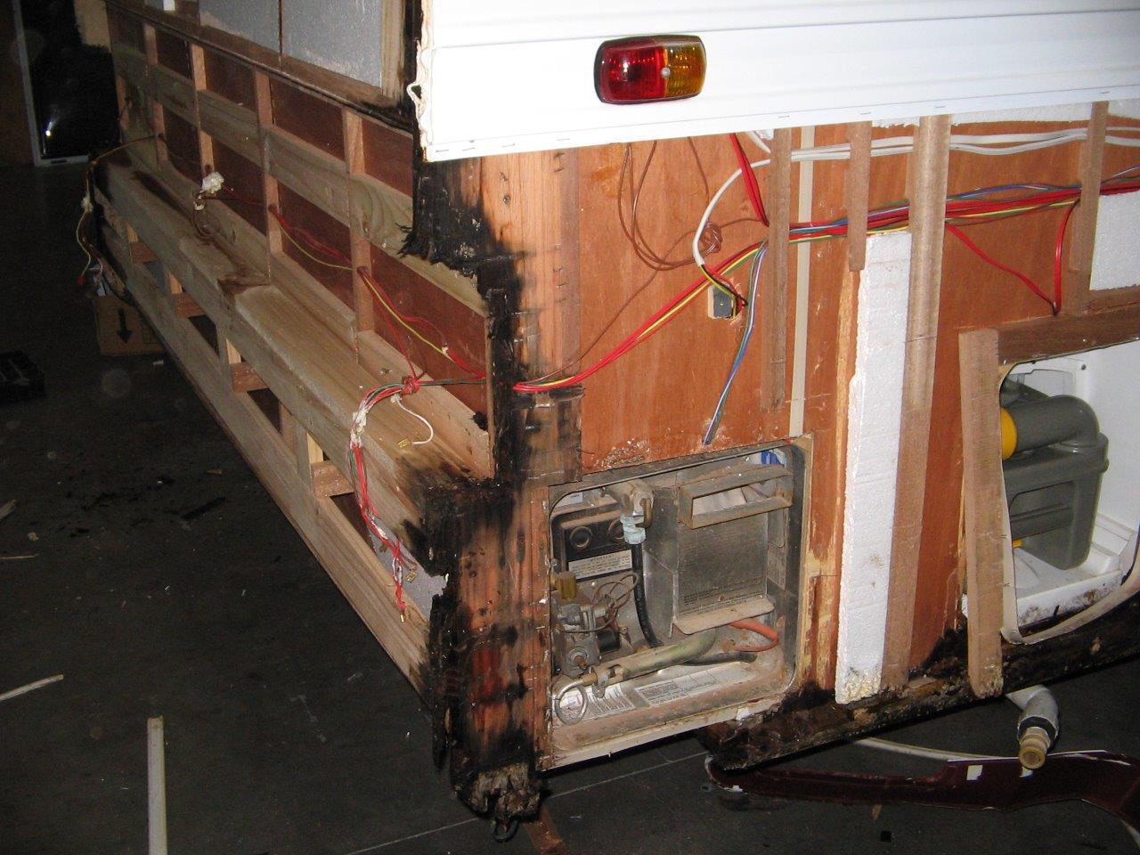 Caravan Panel Damage - Insurance Repair