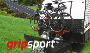 GripSport Bike Racks for Caravans and Campers